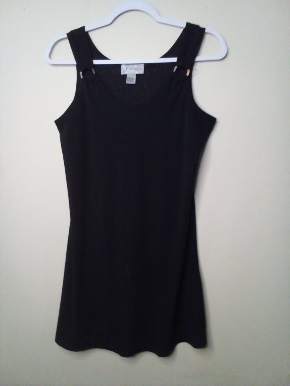 J Valdi Swim Cover Women M Sleeveless Soft Stretch Black - Picture 2 of 14